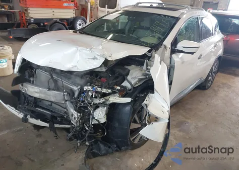 2017 Nissan Murano Platinum z USA, uszkodzony, nr VIN 5N1AZ2MH0HN175218